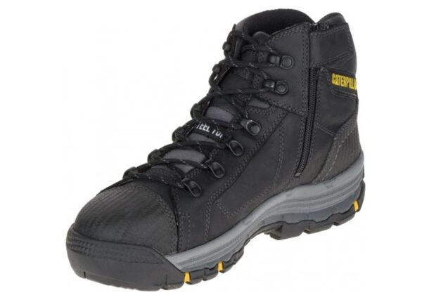 Black Caterpillar Convex ST Mid Men's Comfortable Steel Cap Work Boots (Copy) - Image 2