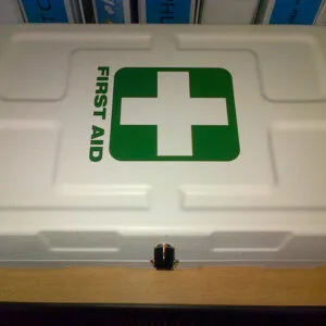 Wall Mountable First Aid Plastic Box -Box Only