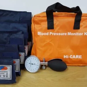BP Meter Aneroid Palm 5 Cuff Set