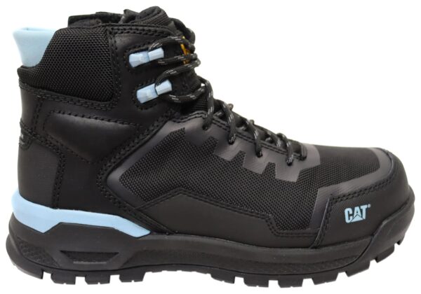 Black & Blue Caterpillar Propulsion Composite Toe Women's Comfortable Work Boots