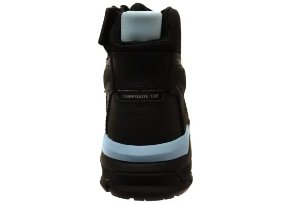 Black & Blue Caterpillar Propulsion Composite Toe Women's Comfortable Work Boots - Image 6