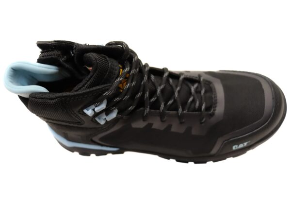 Black & Blue Caterpillar Propulsion Composite Toe Women's Comfortable Work Boots - Image 4