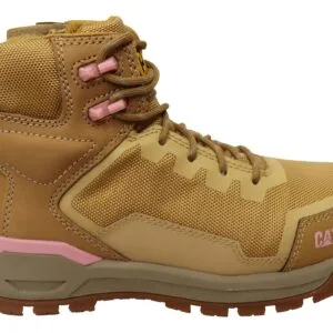 Brown & Pink Caterpillar Propulsion Composite Toe Women's Comfortable Work Boots