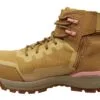 Brown & Pink Caterpillar Propulsion Composite Toe Women's Comfortable Work Boots - Image 5