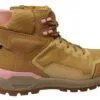 Brown & Pink Caterpillar Propulsion Composite Toe Women's Comfortable Work Boots - Image 2