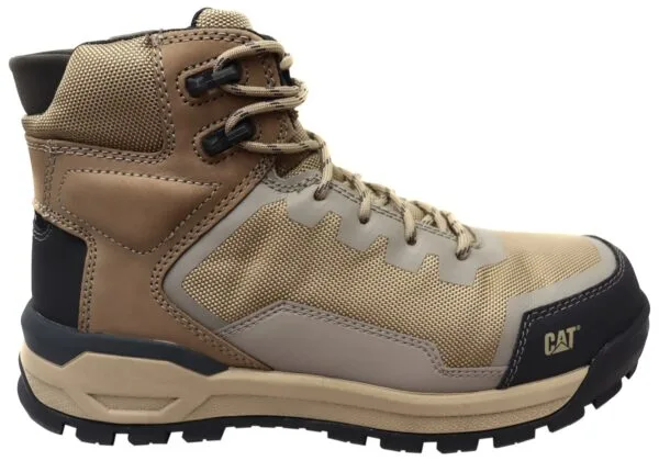 Brown Caterpillar Propulsion Composite Toe Mens Lace Up Work Boots