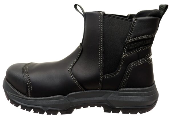 Black Caterpillar Mens Comfortable Propane 2.0 Composite Toe Boots - Image 2