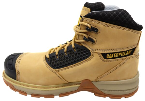 Brown Caterpillar Mens Excavator Superlite Cool Carbon Composite Toe Boots - Image 5