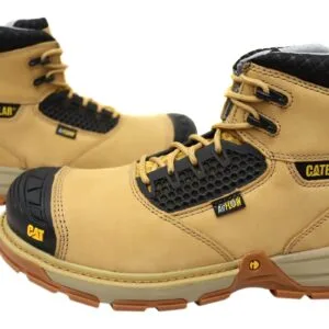Brown Caterpillar Mens Excavator Superlite Cool Carbon Composite Toe Boots
