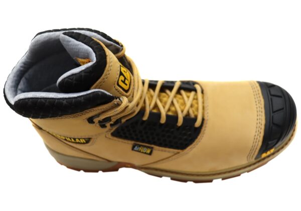 Brown Caterpillar Mens Excavator Superlite Cool Carbon Composite Toe Boots - Image 3