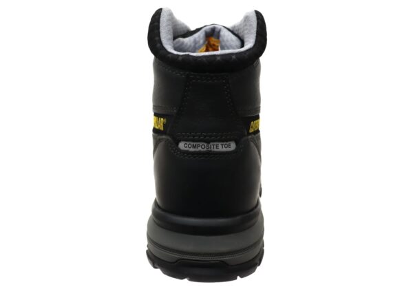 Black Caterpillar Mens Excavator Superlite Cool Carbon Composite Toe Boots - Image 4