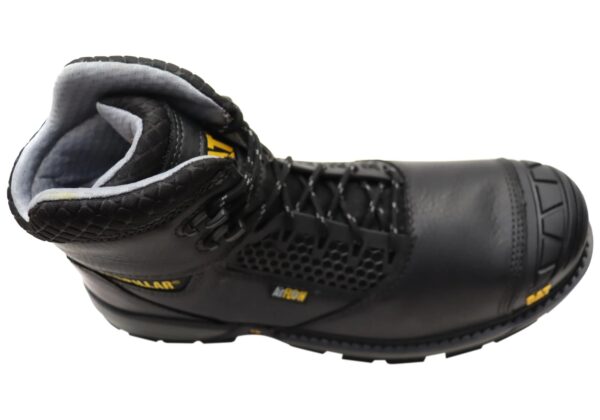 Black Caterpillar Mens Excavator Superlite Cool Carbon Composite Toe Boots - Image 3