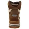 Brown Caterpillar Mens Leather Impact Zip Carbon Composite Toe Work Boots - Image 6