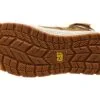 Brown Caterpillar Mens Leather Impact Zip Carbon Composite Toe Work Boots - Image 7