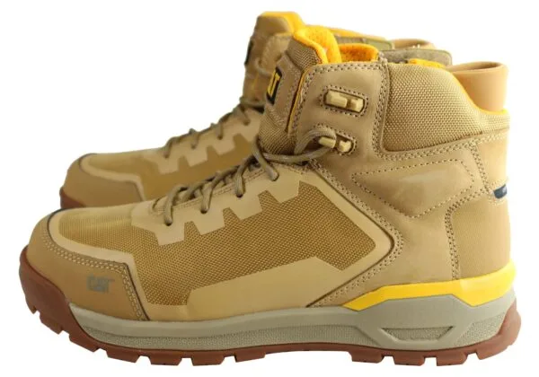 Brown Caterpillar Propulsion Composite Toe Mens Comfortable Work Boots - Image 11