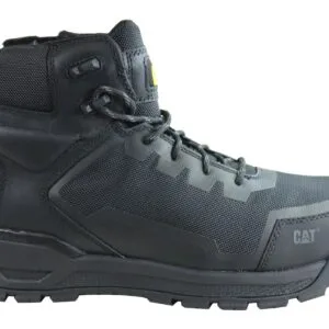 Black Caterpillar Propulsion Composite Toe Mens Lace Up Work Boots