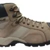 Beige Caterpillar Cat Argon Hi Side Zip Mens Steel Toe Work/Safety Boots
