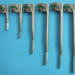 Miller & Macintosh Laryngoscope Fiber OPTIC Blades