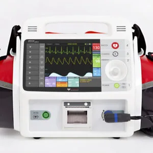 AED Rescue LIFE9 & Nibp/Spo2/Pacer/Temp with 5 lead ecg cable