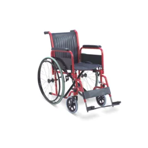 Wheelchair - Steel / PVC detchable arm and foot rest