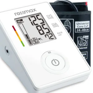 BP Meter Rossmax CH155F A/Arm & Calibration function, Battery operated only