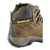 Caterpillar Cat Argon Hi Side Zip Brown Mens Steel Toe Work/Safety Boots - Image 3