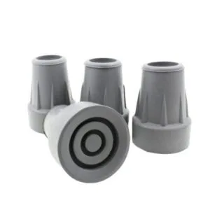 Crutch Elbow - Rubber Tip 19mm GREY (Each)