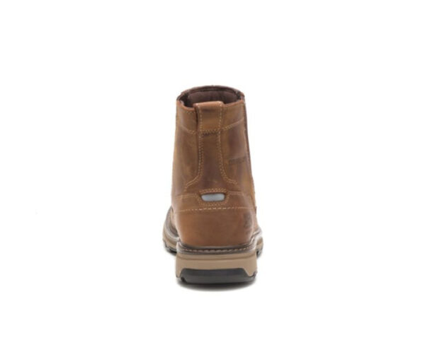 Caterpillar Work Boots South Africa Pelton Steel Toe Brown - Image 4