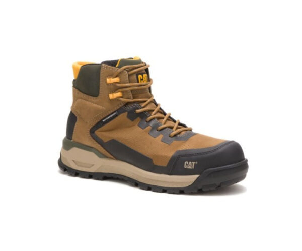 Caterpillar Work Boots South Africa Propulsion Waterproof Composite Toe Gold - Image 6