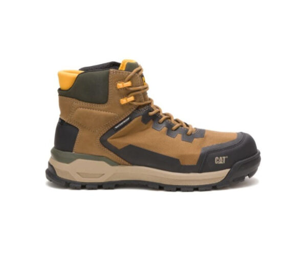 Caterpillar Work Boots South Africa Propulsion Waterproof Composite Toe Gold