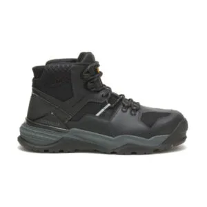 Caterpillar Work Boots South Africa Provoke Mid Waterproof Alloy Toe Brown Black