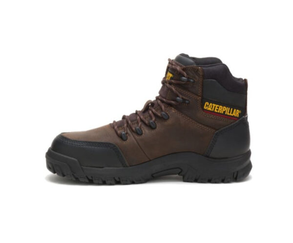 Caterpillar Work Boots South Africa Resorption Waterproof Composite Toe Brown - Image 4