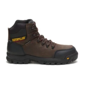 Caterpillar Work Boots South Africa Resorption Waterproof Composite Toe Brown