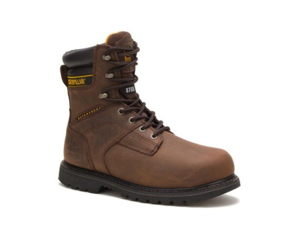 Caterpillar Work Boots South Africa Salvo 8" Waterproof Steel Toe Thinsulate™ Dark Brown - Image 6