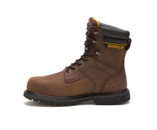 Caterpillar Work Boots South Africa Salvo 8" Waterproof Steel Toe Thinsulate™ Dark Brown - Image 5