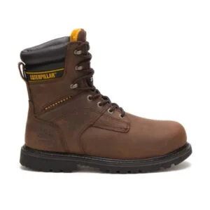 Caterpillar Work Boots South Africa Salvo 8" Waterproof Steel Toe Thinsulate™ Dark Brown