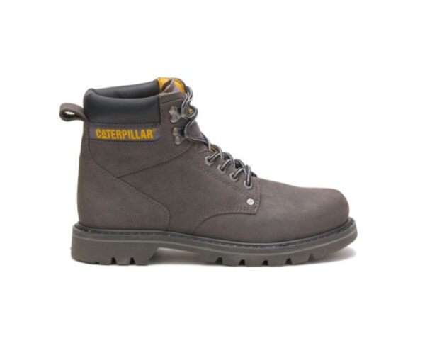 Caterpillar Work Boots South Africa Second Shift Steel Toe Grey