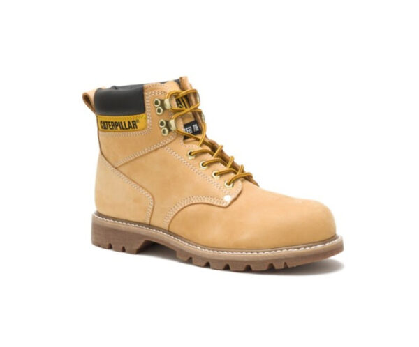 Caterpillar Work Boots South Africa Second Shift Steel Toe Orange - Image 6