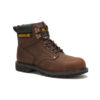 Caterpillar Work Boots South Africa Second Shift Steel Toe Dark Brown - Image 6