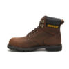 Caterpillar Work Boots South Africa Second Shift Steel Toe Dark Brown - Image 5