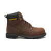 Caterpillar Work Boots South Africa Second Shift Steel Toe Dark Brown