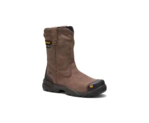 Caterpillar Work Boots South Africa Spur Steel Toe Brown - Image 6