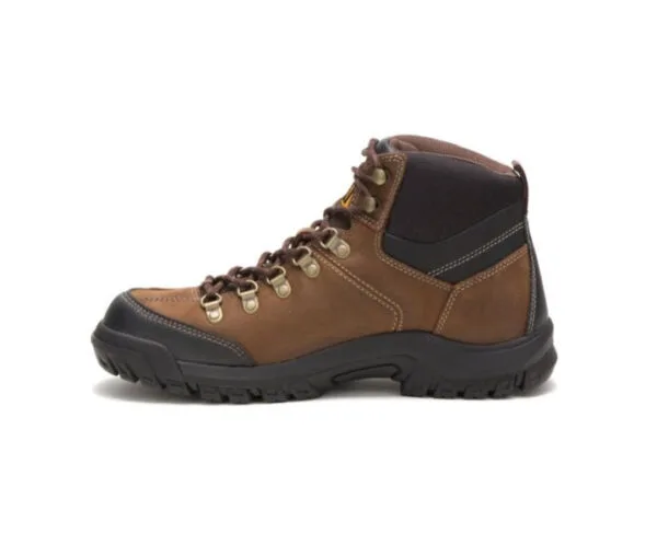 Caterpillar Work Boots South Africa Threshold Waterproof Brown - Image 5