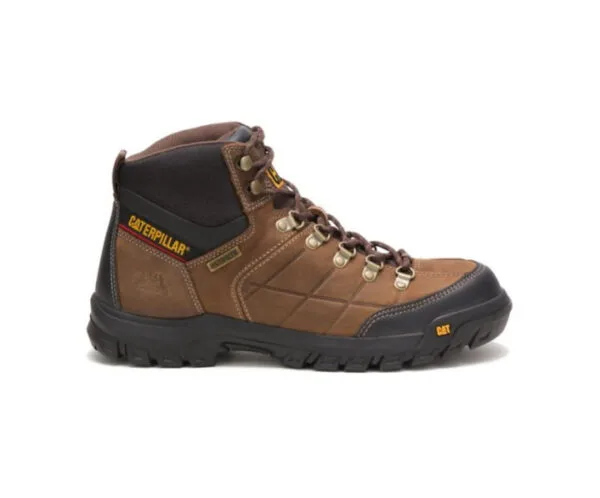Caterpillar Work Boots South Africa Threshold Waterproof Brown