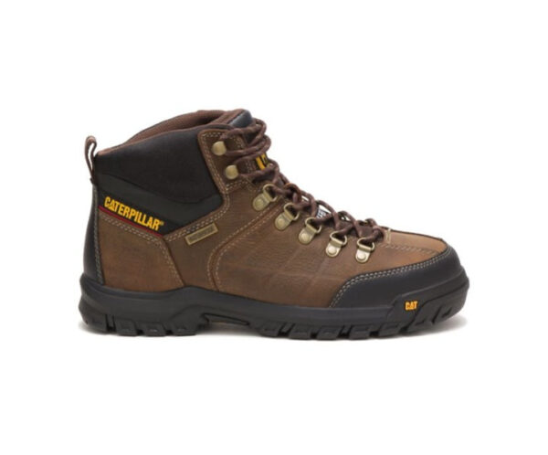 Product 95/102< prevlistingnext > Caterpillar Work Boots South Africa Threshold Waterproof Steel Toe Brown