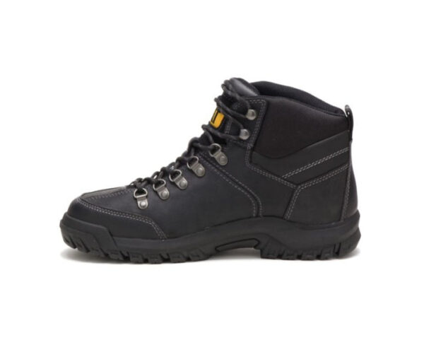 Caterpillar Work Boots South Africa Threshold Waterproof Steel Toe Black - Image 5