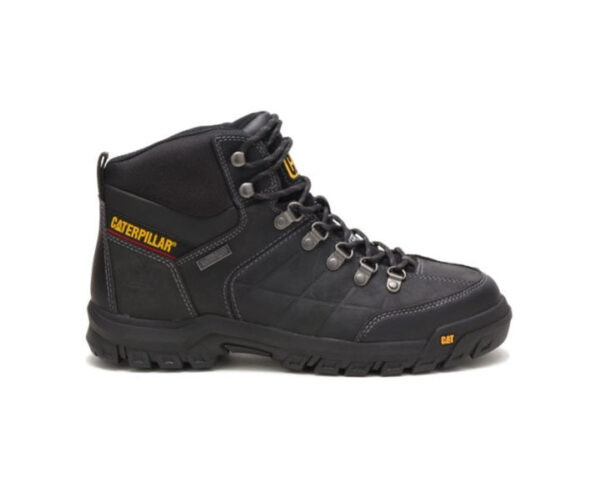 Caterpillar Work Boots South Africa Threshold Waterproof Steel Toe Black