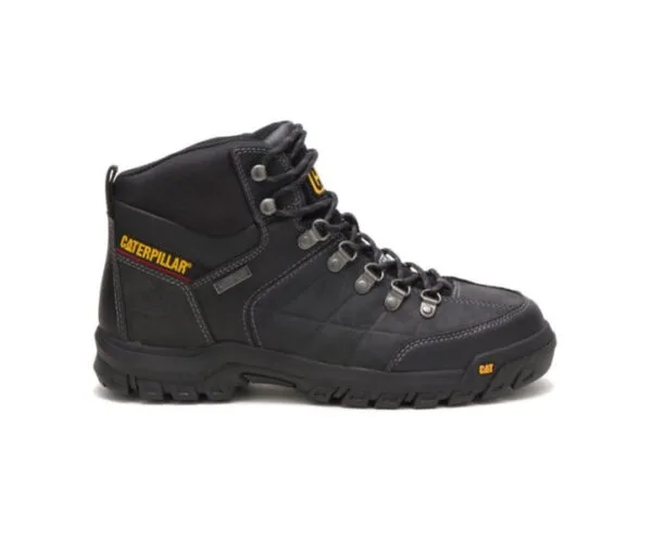 Caterpillar Work Boots South Africa Threshold Waterproof Steel Toe Black
