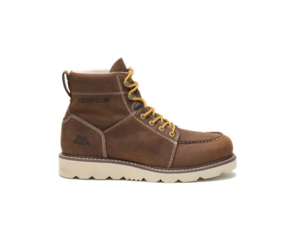 Caterpillar Work Boots South Africa Tradesman Chocolate Brown