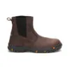 Caterpillar Work Boots South Africa Wheelbase Steel Toe Brown